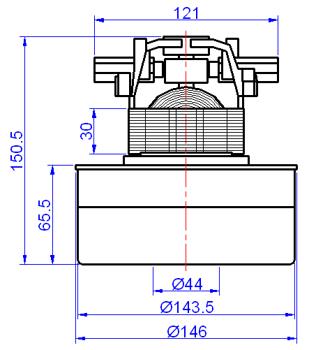 Vacuum Cleaner Motors