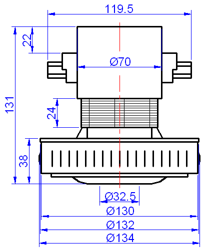 Vacuum Cleaner Motors