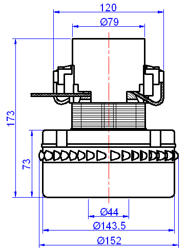 Vacuum Cleaner Motors
