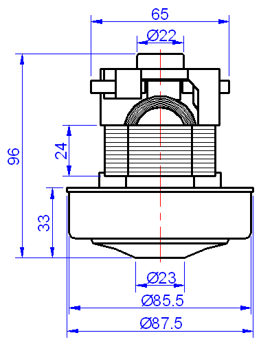 Vacuum Cleaner Motors