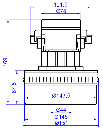 Vacuum Cleaner Motors