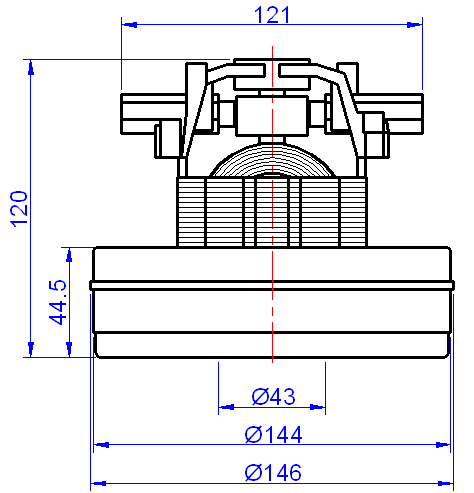 Vacuum Cleaner Motors
