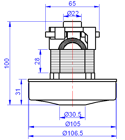 Vacuum Cleaner Motors