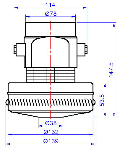 Vacuum Cleaner Motors