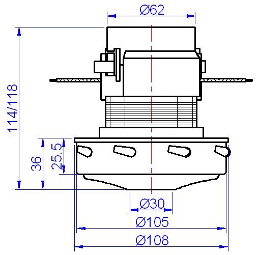 Vacuum Cleaner Motors