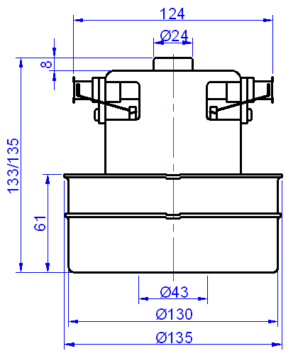 Vacuum Cleaner Motors
