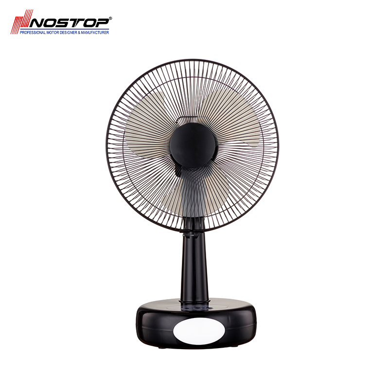 12 inch rechargeable solar fan