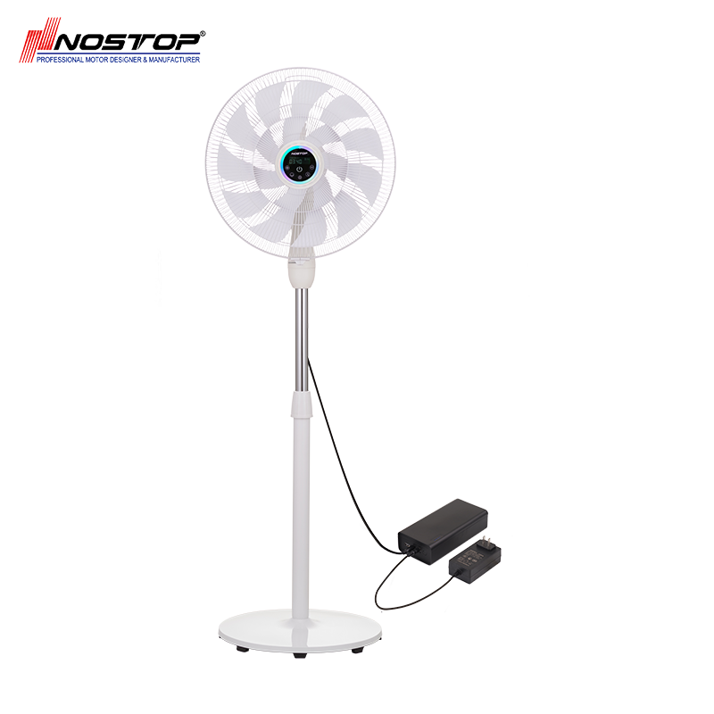 Shaftless standing fan